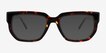 Expanse Tortoise Alternative MaterialsSunglass Frames from EyeBuyDirect, Front View
