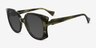 Lonomia Floral AcetateSunglass Frames from EyeBuyDirect, Angle View