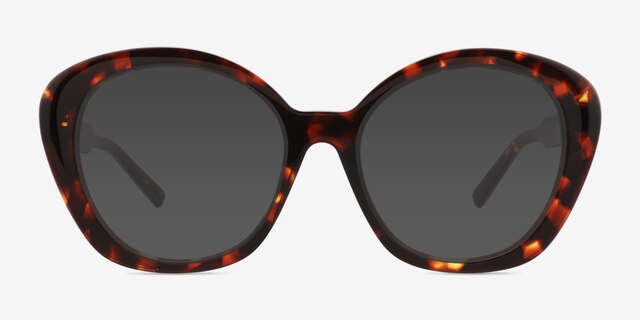 Mena Tortoise AcetateSunglass Frames from EyeBuyDirect, Front View