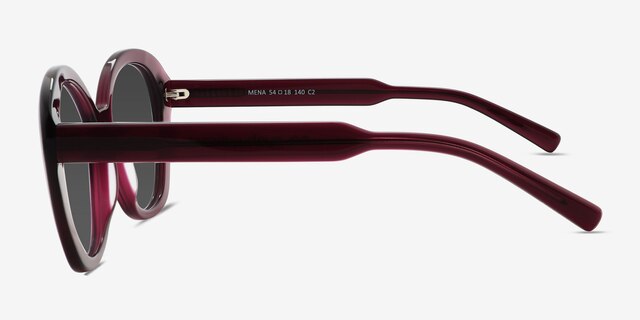 Mena Purple AcetateSunglass Frames from EyeBuyDirect, Side View