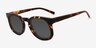 Averill Tortoise AcetateSunglass Frames from EyeBuyDirect, Angle View