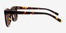 Averill Tortoise AcetateSunglass Frames from EyeBuyDirect, Side View