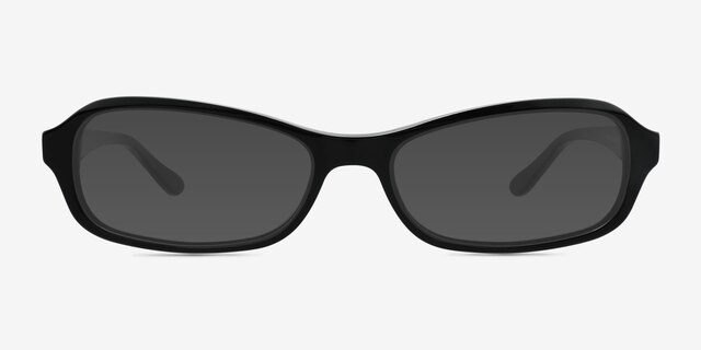 Robinson Black AcetateSunglass Frames from EyeBuyDirect, Front View