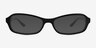 Robinson Black AcetateSunglass Frames from EyeBuyDirect, Front View
