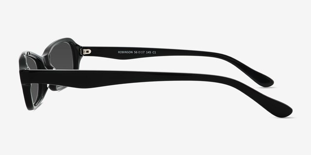 Robinson Black AcetateSunglass Frames from EyeBuyDirect, Side View