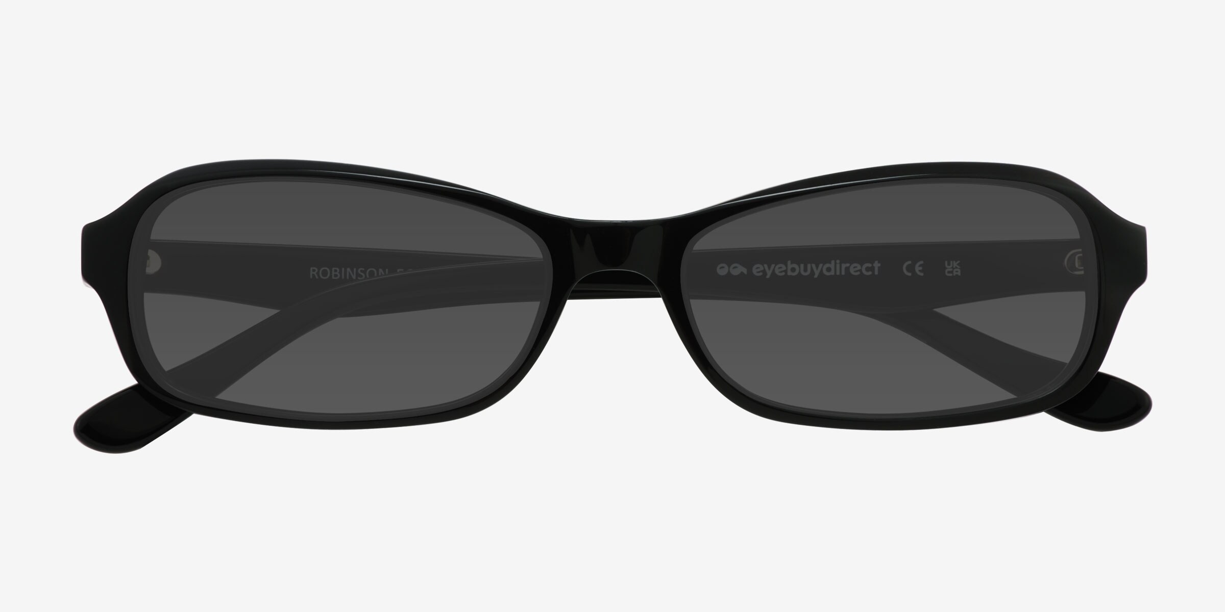 Eye Buy Direct Robinson Cat Eye Gray Sunglasses Robinson - Cat Eye Black Frame Prescription Sunglasses  main image 3