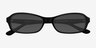 Robinson Black AcetateSunglass Frames from EyeBuyDirect, Closed View