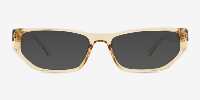 Price Yellow AcetateSunglass Frames from EyeBuyDirect, Front View