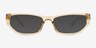 Price Yellow AcetateSunglass Frames from EyeBuyDirect, Front View