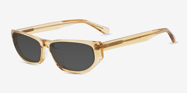 Price Yellow AcetateSunglass Frames from EyeBuyDirect, Angle View