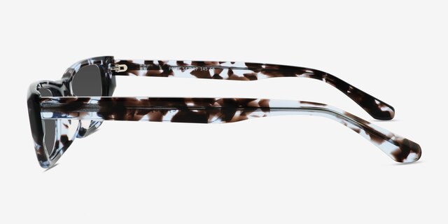 Price Blue Tortoise AcetateSunglass Frames from EyeBuyDirect, Side View
