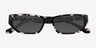 Price Blue Tortoise AcetateSunglass Frames from EyeBuyDirect, Closed View