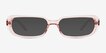 Freeman Pink AcetateSunglass Frames from EyeBuyDirect, Front View