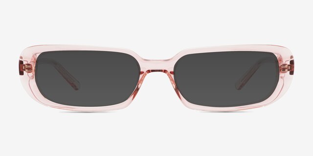 Freeman Pink AcetateSunglass Frames from EyeBuyDirect, Front View