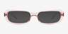 Freeman Pink AcetateSunglass Frames from EyeBuyDirect, Front View