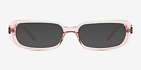 Freeman Rose Acétate Soleil de Lunette de vue d'EyeBuyDirect, Vue de Face