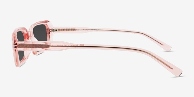 Freeman Pink AcetateSunglass Frames from EyeBuyDirect, Side View