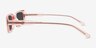 Freeman Pink AcetateSunglass Frames from EyeBuyDirect, Side View