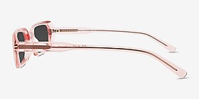 Freeman Rose Acétate Soleil de Lunette de vue d'EyeBuyDirect, Vue de Côté