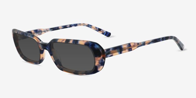 Freeman Floral AcetateSunglass Frames from EyeBuyDirect, Angle View