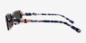 Freeman Floral AcetateSunglass Frames from EyeBuyDirect, Side View