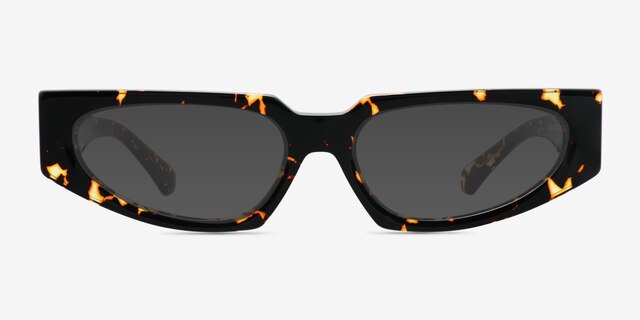 Cooke Tortoise AcetateSunglass Frames from EyeBuyDirect, Front View