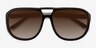 Blair Black AcetateSunglass Frames from EyeBuyDirect, Closed View