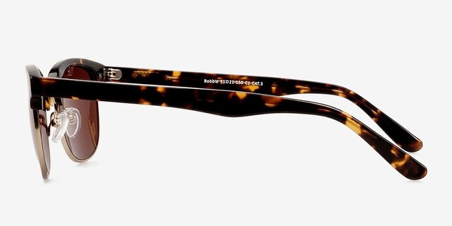 Bobbie Brown & Tortoise AcetateSunglass Frames from EyeBuyDirect, Side View
