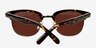 Bobbie Brown & Tortoise AcetateSunglass Frames from EyeBuyDirect, Closed View