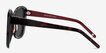 Marilyn Black Red AcetateSunglass Frames from EyeBuyDirect, Side View