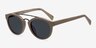 Enzo Light Brown Acetate-metalSunglass Frames from EyeBuyDirect, Angle View