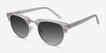 The Hamptons Clear Silver Acetate, MetalSunglass Frames from EyeBuyDirect, Angle View