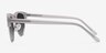 The Hamptons Clear Silver Acetate-metalSunglass Frames from EyeBuyDirect, Side View