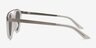 Morning Breeze Matte White Acetate-metalSunglass Frames from EyeBuyDirect, Side View