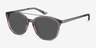 Morning Breeze Gray Pink Acetate-metalSunglass Frames from EyeBuyDirect, Angle View