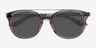 Morning Breeze Gray Pink Acetate-metalSunglass Frames from EyeBuyDirect, Closed View