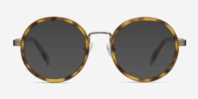 Bounce Tortoise AcetateSunglass Frames from EyeBuyDirect, Front View