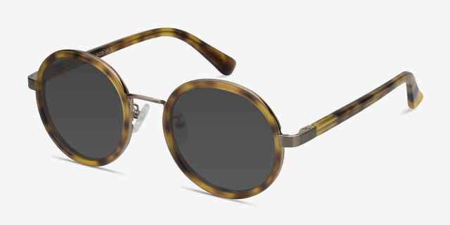 Bounce Tortoise AcetateSunglass Frames from EyeBuyDirect, Angle View