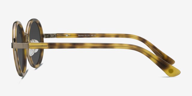 Bounce Tortoise AcetateSunglass Frames from EyeBuyDirect, Side View