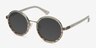 Bounce Brown Striped AcetateSunglass Frames from EyeBuyDirect, Angle View