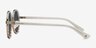 Bounce Brown Striped AcetateSunglass Frames from EyeBuyDirect, Side View
