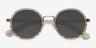 Bounce Brown Striped AcetateSunglass Frames from EyeBuyDirect, Closed View