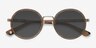 Bounce Brown Wood-textureSunglass Frames from EyeBuyDirect, Closed View