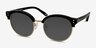 Limoncello Black Acetate-metalSunglass Frames from EyeBuyDirect, Angle View