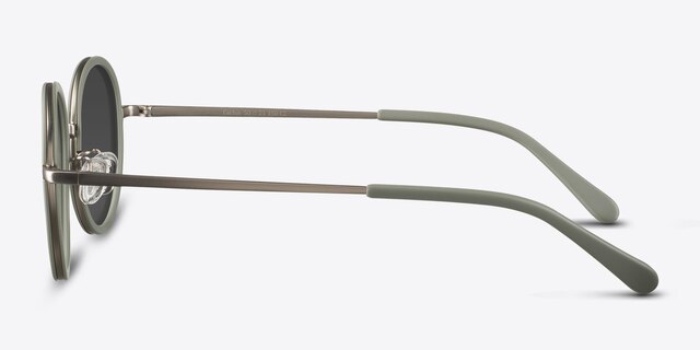 Cactus Green AcetateSunglass Frames from EyeBuyDirect, Side View
