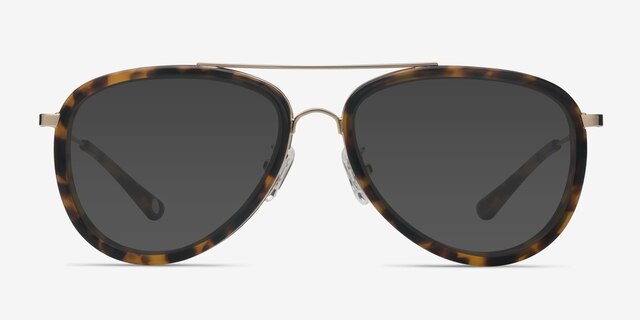 Duke Tortoise AcetateSunglass Frames from EyeBuyDirect, Front View