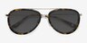 Duke Tortoise AcetateSunglass Frames from EyeBuyDirect, Closed View