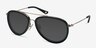 Duke Black AcetateSunglass Frames from EyeBuyDirect, Angle View