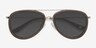 Duke Brown AcetateSunglass Frames from EyeBuyDirect, Closed View