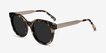 Till Sunset Tortoise Acetate, MetalSunglass Frames from EyeBuyDirect, Angle View